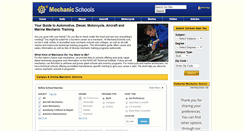Desktop Screenshot of mechanicschools.com