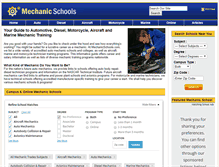 Tablet Screenshot of mechanicschools.com